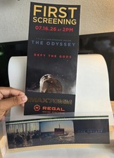 The Odyssey IMAX 70MM Week 2 Filmstrip and First Screening Ticket 7/16/26 2PM 