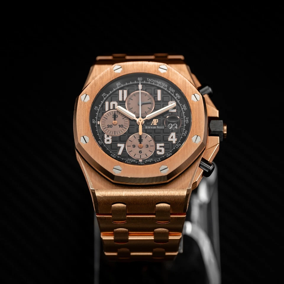 Audemars Piguet Royal Oak Offshore 18K Rose Gold “Full Brick” 26470OR | Full Set - Image 4 of 4