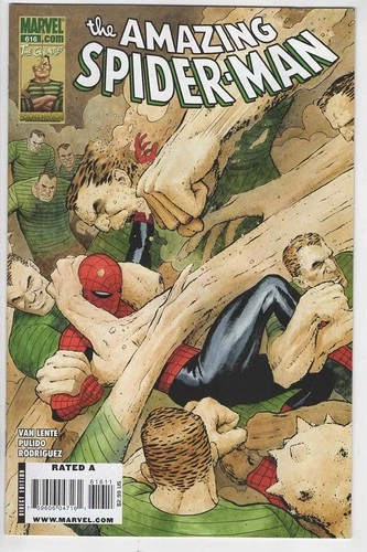 Amazing Spider-Man #616 Marvel Comics (2010) Rivera Cover Peter Parker Sandman