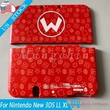 Protective Case Cover Housing Shell Mario Red For Nintendo New 3DS XL New 3DS LL