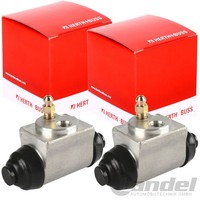 2X Herth+Buss Jakoparts Radbremszylinder Passend FüR Mitsubishi Colt