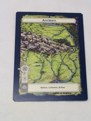 Middle Earth Anorien Unlimited Edition Blue Border Card