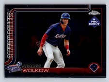 2025 Topps Pro Debut - Chrome George Wolkow #PDC-182 (RC)
