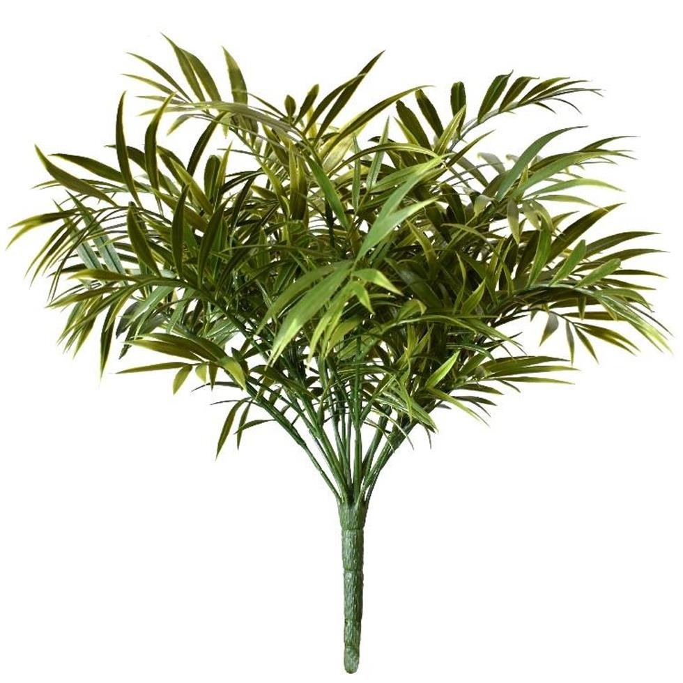 Artificial Palm Foliage Stem 40cm  Realistic Faux Floristry Wedding Home UK