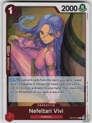 Nefeltari Vivi OP13-012 Carrying On His Will Rare Foil