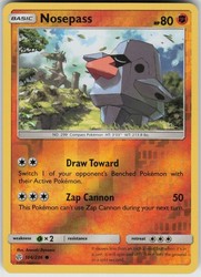 Nosepass 106/236 Cosmic Eclipse Reverse Holo