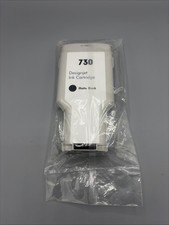 Matte Black Ink Cartridges for HP 730 For HP DesignJet Printer NEW OB