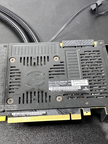 EVGA 1080 Ti SC2 Hybrid GeForce 11GB GDDR5X GTX Graphics Card (11G-P4-6598-KR) - 第 8/8 張圖片