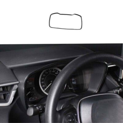 Speedometer Frame For Toyota Corolla 2020-23 Dash Instrument Steel Carbon Fiber