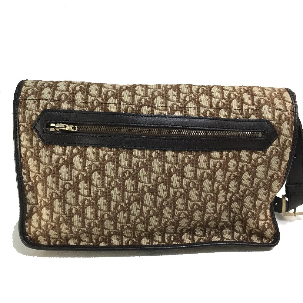CHRISTIAN DIOR Trotter vintage 2-step flap Messenger