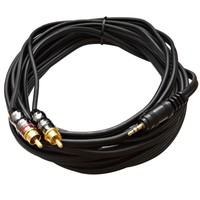 Seismic Audio - 3.5mm Male 1/8 To Dual Male Rca Patch Cable - 25 Feet - on sale Seismic Audio - 3.5mm Male 1/8 To Dual Male Rca Patch Cable - 25 Feet - on sale