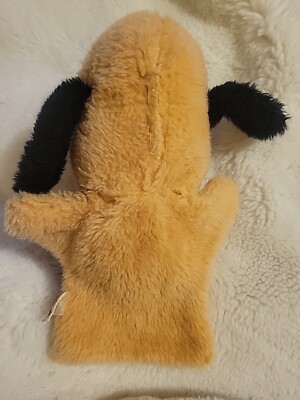 Vintage 1971 Animal Fair Henry Dog Stuffed Plush Hand Puppet