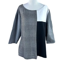 Lane Bryant Women's Pullover 3/4" Sleeve Top Size 18/20