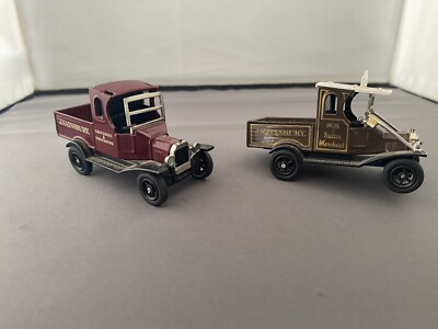 #ad oxford diecast j. sainsburys x2 cars made in england box A GBP 6.45