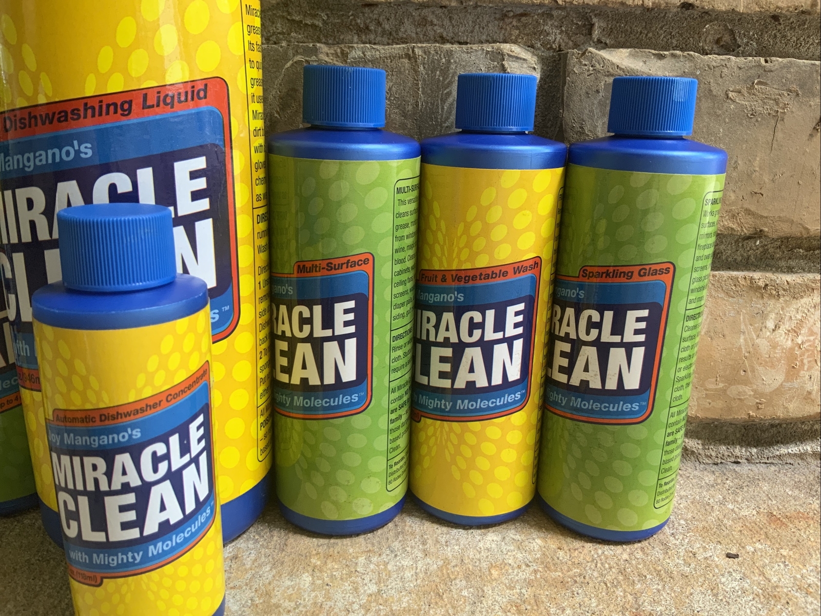 Joy Mangano's Miracle Clean with Mighty Molecules Cleaning Supplies eBay