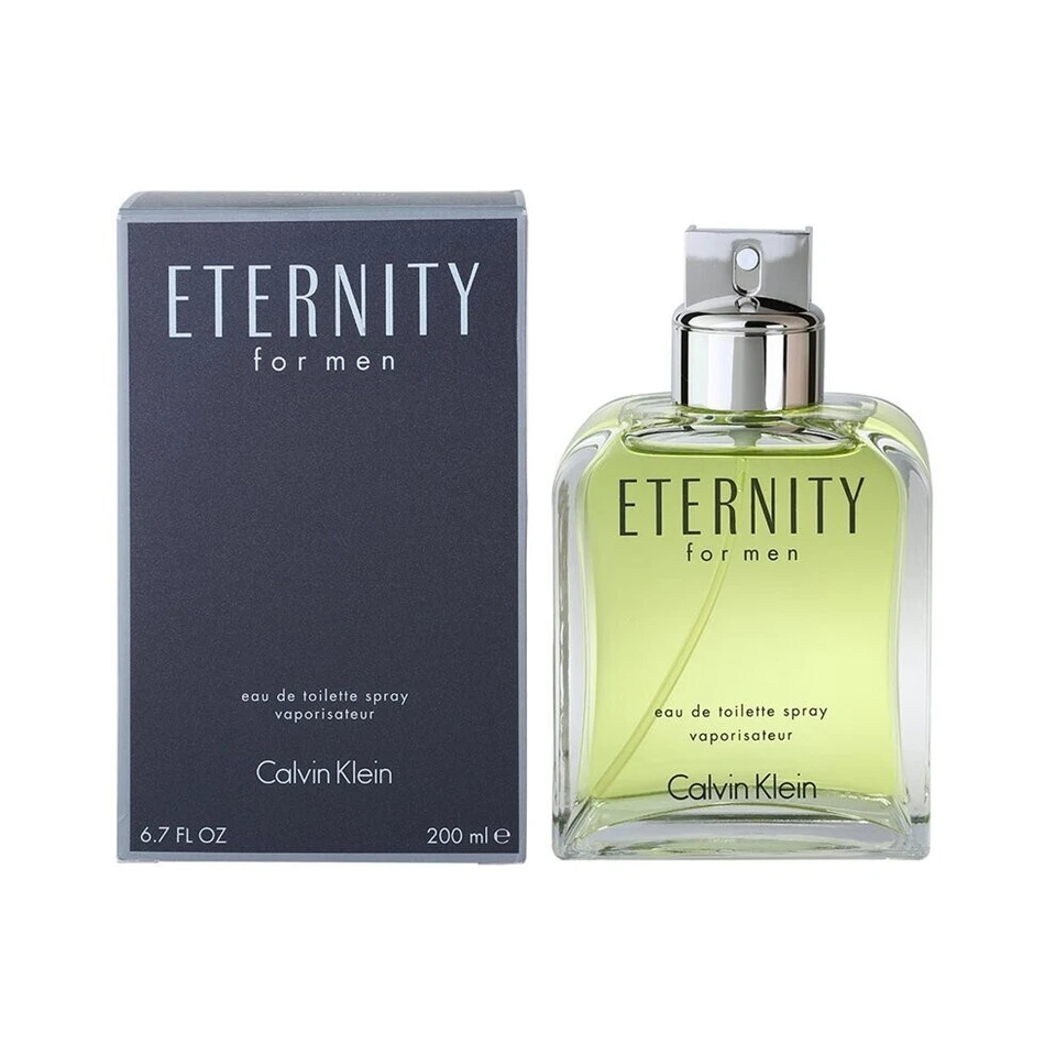 Calvin Klein Eternity Eau de Toilette 200ml EDT Spray Brand New Boxed Sealed
