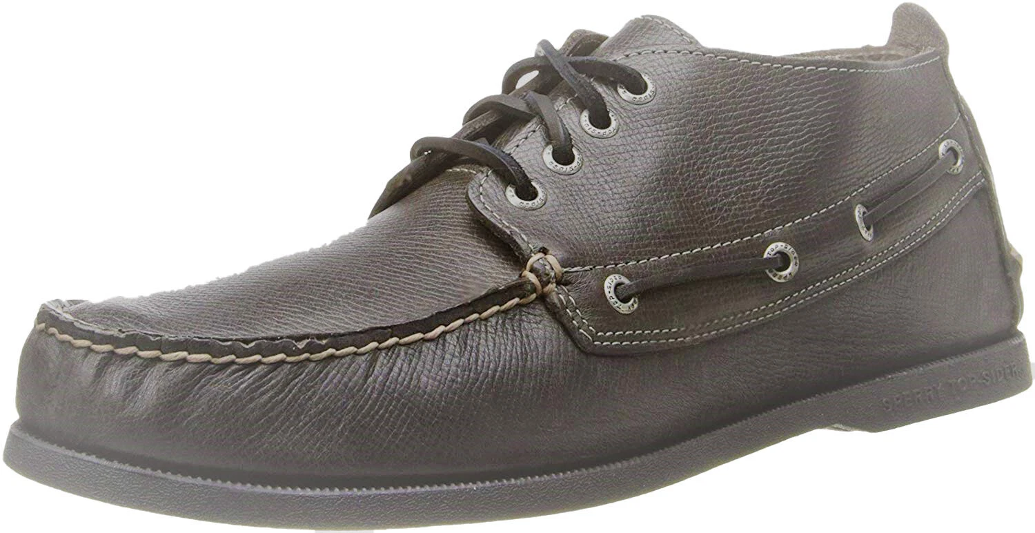 Sperry Top-Sider Men's A/O Boardwalk Chukka Boat Shoe Grey 9(M), 10.5(M)