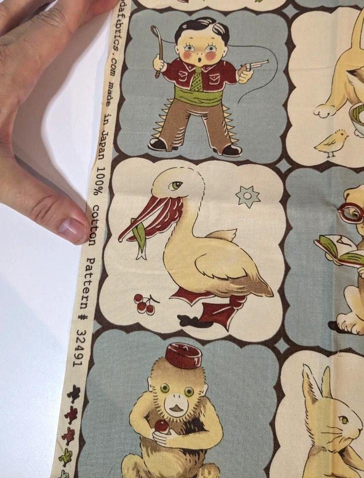 VTG Lil' Rascals Fat Quarter Bundle, Chloe's Closet, Moda Fabrics, Made in Japan - Image 4 of 4