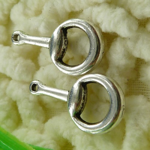 240 Pcs Tibetan Silver Nice Charms Pendant 19X10MM S1469 DIY Jewelry Making - Picture 3 of 6