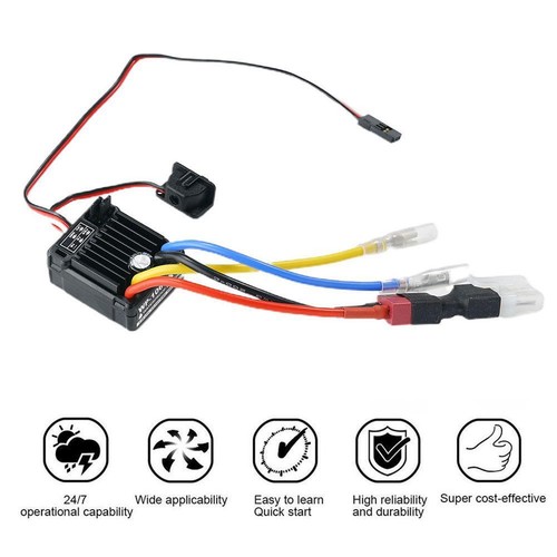 For Hobbywing 1060 Brushed ESC Waterproof / Speed Control 1/10· P9I9