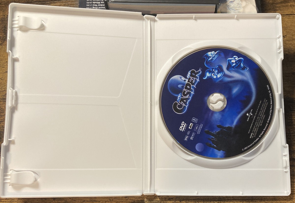 Casper 1995 (DVD, 2003) Bill Pullman, Christina Ricci, Universal