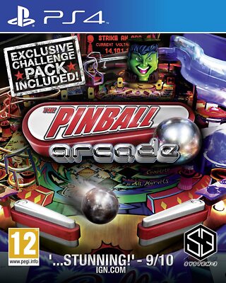 The Pinball Arcade - PS4 Playstation 4 Flipper Spiel - NEU OVP