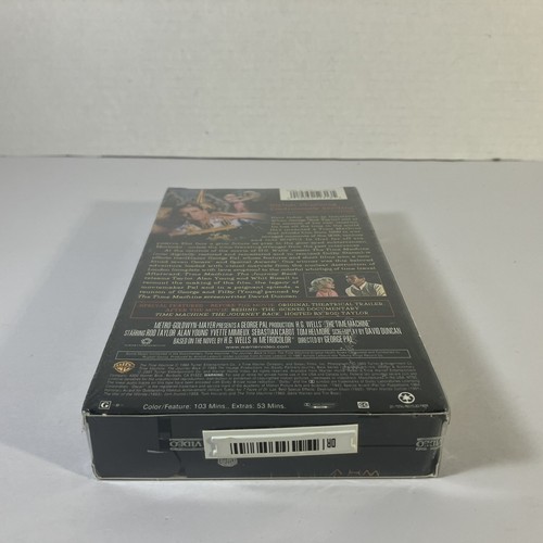 H.G. Wells’ The Time Machine New VHS Video Tape 2001 Warner Bros Sealed - Picture 9 of 15