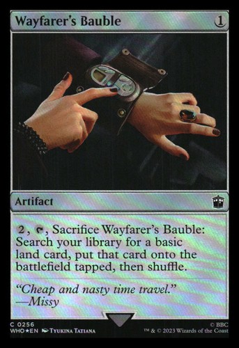 Wayfarer's Bauble (foil) Doctor Who NM+ *Mythic Relics*