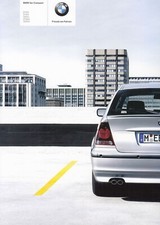 BMW 3er COMPACT E46 316 318 325 ti 318 320 td Prospekt Brochure 2004 B3