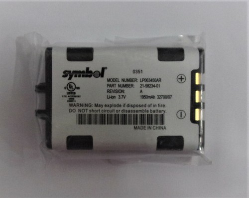 Symbol LP063450AR Scanner Battery 1950mAh Li-Ion 3.7V For: X-SCALE,QUICK GRIP