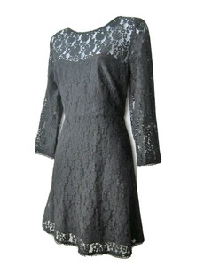 jack wills black lace dress