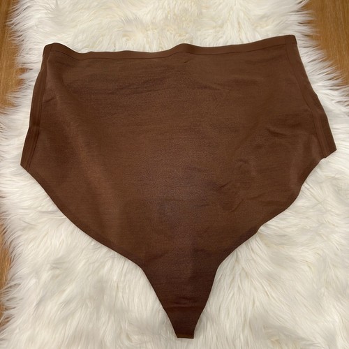 NWT Skims Womens Power Mesh High Waist Thong Jasper SH-HWT-0251 Size 4X - Afbeelding 1 van 6