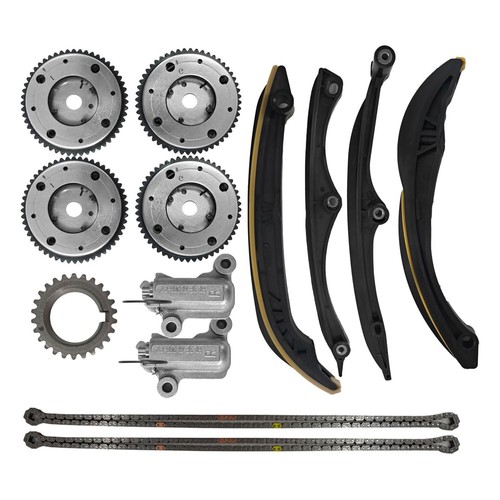 Timing Chain Kit w/VVT Gear Sprockets & Tensioner for 17-22 Ford F-150 3.5L DOHC - Picture 7 of 12