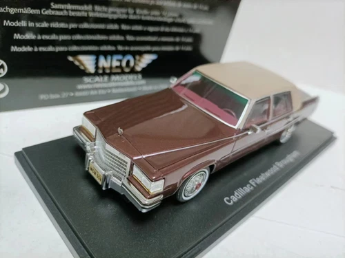 Neo 1/43 Cadillac Fleetwood Brougham 1982 Resin Auto Modell Sammlung - Bild 7 von 48