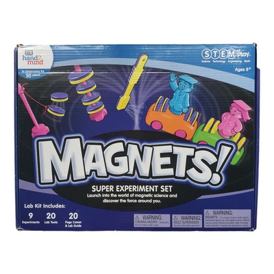 ETA Hand2Mind Magnets! Super Experiment Set