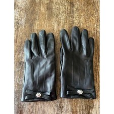 Coach Leather gloves womens size 7