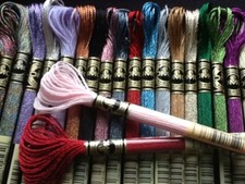 E967 - E3852 DMC LIGHT EFFECT SKEINS/THREADS