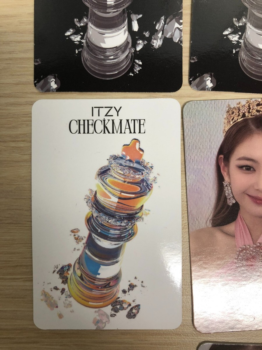 ITZY　イェジ　CHECKMATE　トレカ ITZY イェジ CHECKMATE トレカ フォト カード YEJI イッチ