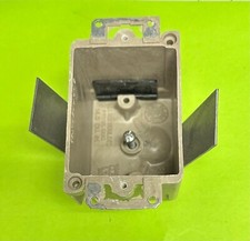 9331-ESK ALLIED MOULDED SINGLE GANG OLD WORK REMODEL CUT-IN BOX 14 CU IN
