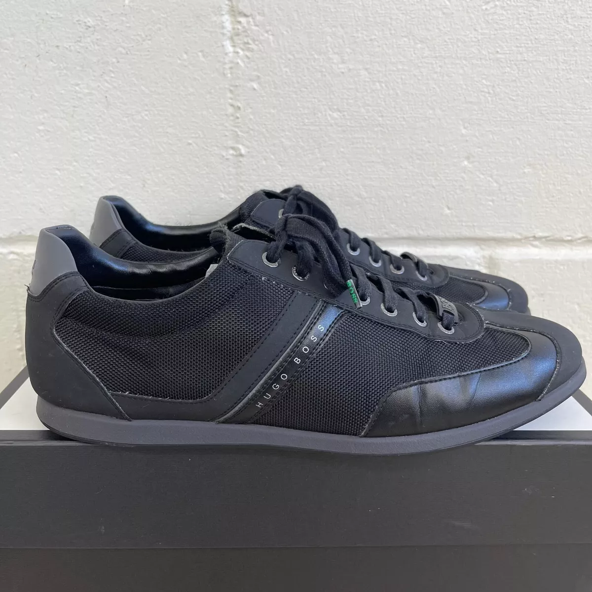 Buy Ted Baker Black Leather Sneakers Online - 590855 | The Collective