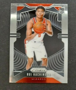2019-20 PRIZM BASKETBALL CARD RUI HACHIMURA RC #255  
