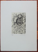 ANTONIO POSSENTI acquaforte 'senza titolo' (ns rif 39)