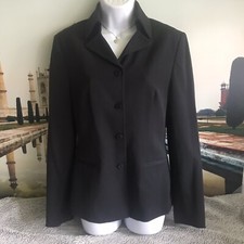 The Limited Stretch Women  s Black Blazer Four Front Buttons Closure Size Small