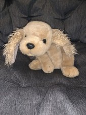 Vtg 1995 TY INC. Puppy Dog Plush Golden Retriever Cocker Spaniel 18  Long