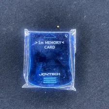 Joytech 1MB Blue Memory Card For Sony PlayStation  Pre Owned