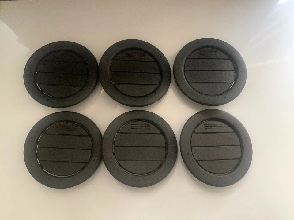 98-08 Ford E-150 E-350 Econoline Club Wagon Van Rear Roof Ceiling Vent OEM Black - Image 3 of 3