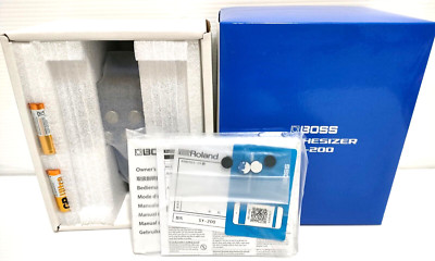 BOSS SY-200 Synthesizer Gitarren Synthesizer Effekte Sound Blue MIDI aus Japan