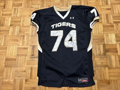 Missouri Tigers Mizzou UA Under Armour Football Size 2XL Jersey 74 Authentic