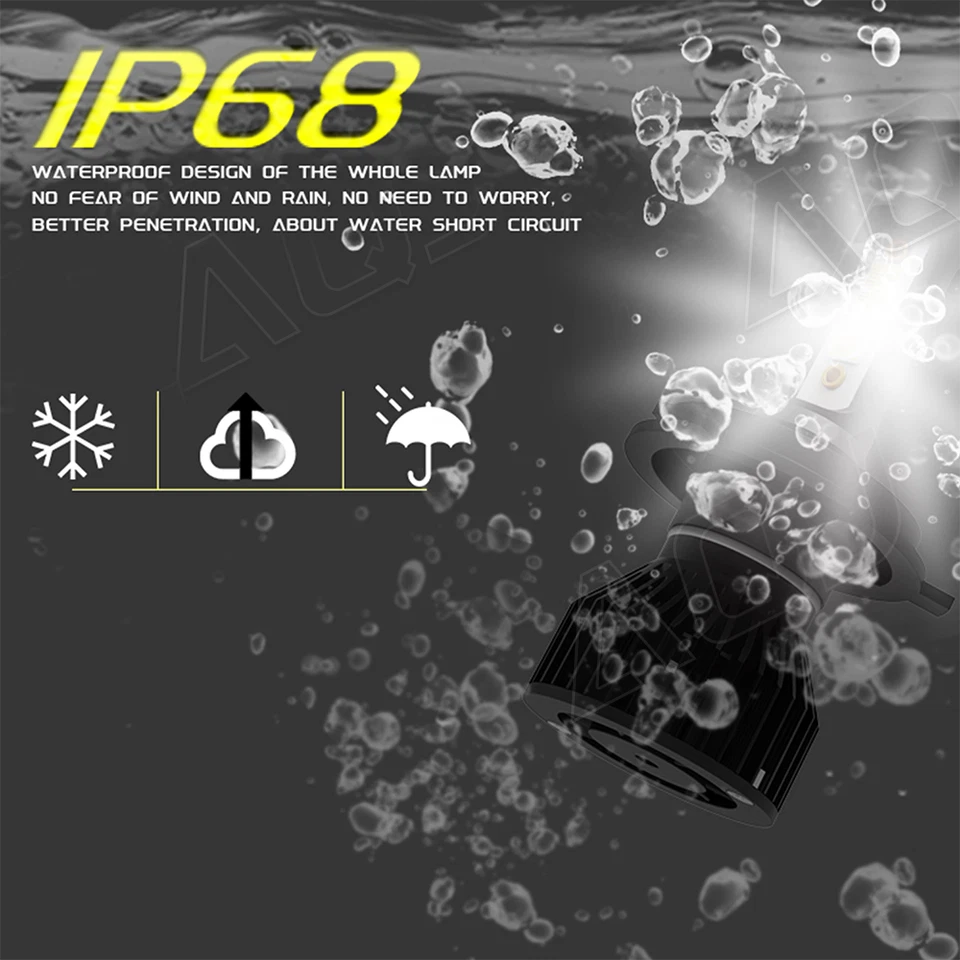 WHITE H4 LED REPLACEMENT Headlight Bulbs Kit for Hino 145 165 185 258 268 338 Foto 3 de 4