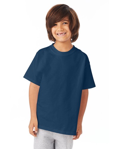 Hanes 54500 Youth Comfort Top T Shirt Preshrunk Tagless Authentic-T Tee T-Shirt - Picture 108 of 156